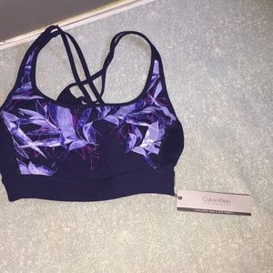 unused calvin klein athletic bra